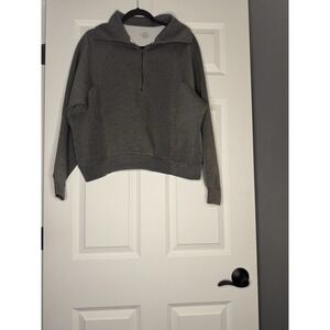 Suuksess 2 Piece Sweatsuit Xl Half Zip And Sweatpants Dark Gray New Without Tags